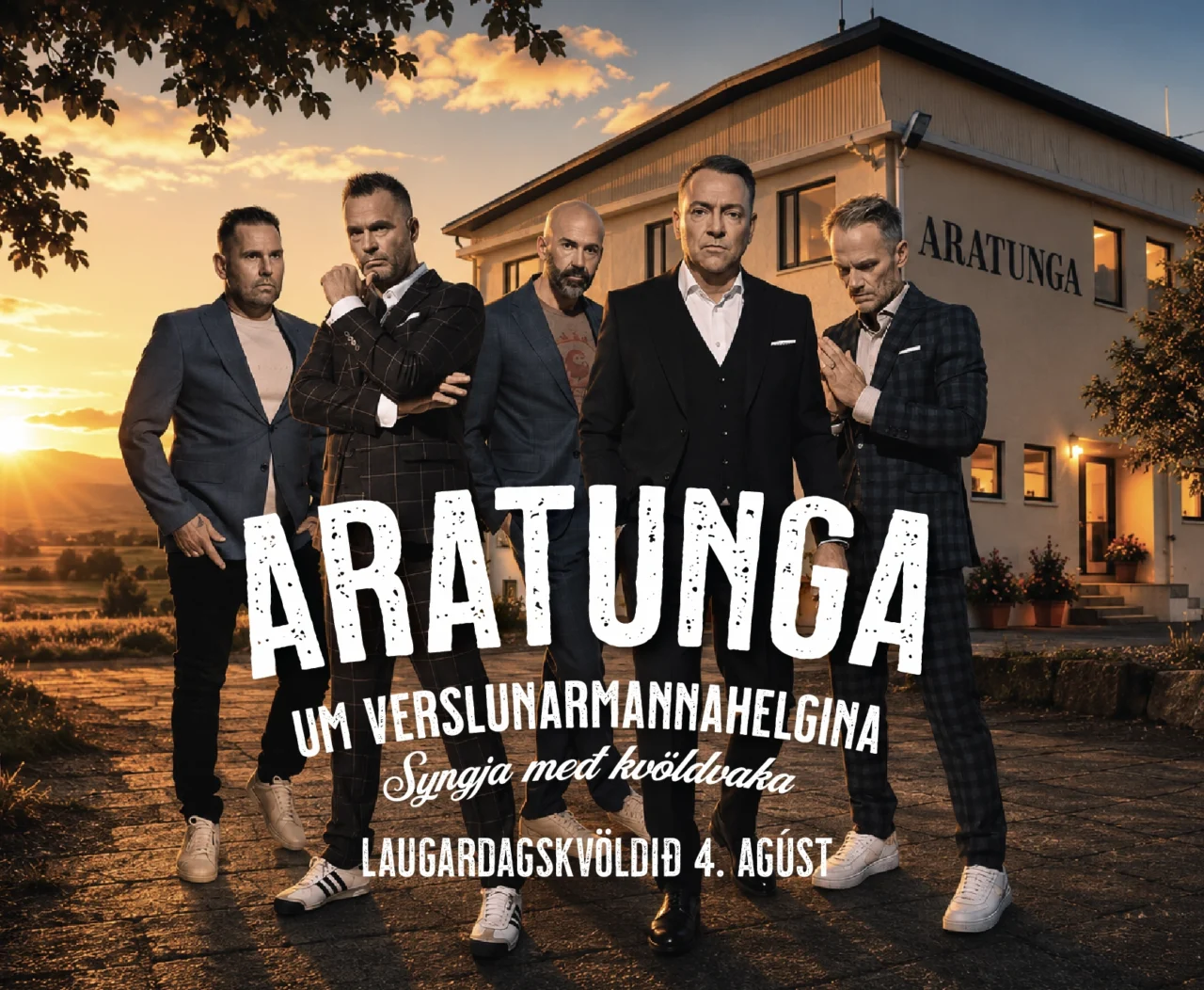 Skítamórall í Aratungu um Verslunarmannahelgina